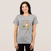 もし私が必要なら、庭にいるよ トライブレンドＴシャツ (正面全面)