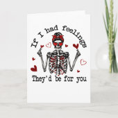 もし私に感情があったら、それはあなたのためだけにあるだろう カード (正面)