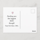 もし私の魔法の杖がガンを治せたら - かわいい応援メッセージ ポストカード (裏面)