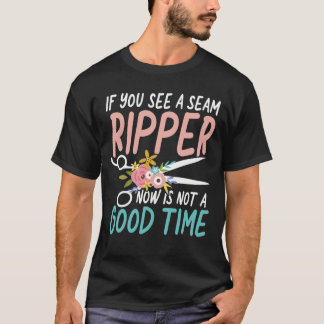 もし縫い目の波が見える Tシャツ