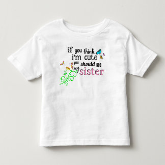 もし考え可愛い… トドラーTシャツ