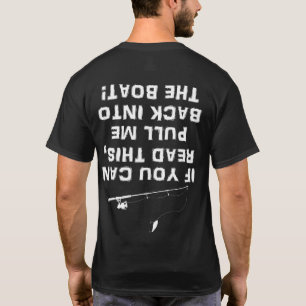 もし船に読引き戻せる Tシャツ