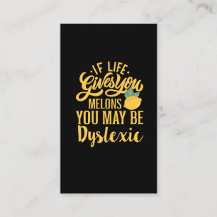 もし難読与え症の人生 名刺
