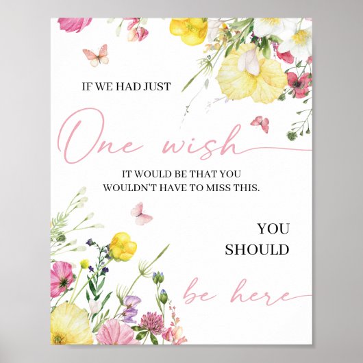 「もし願いが一つ叶うなら、あなたはここにいる」 ポスター (正面)