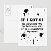 もし1得ドル ポストカード (正面/裏面)