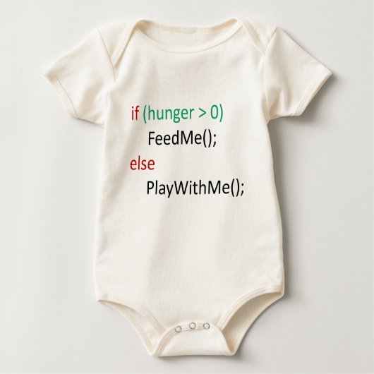 もし...その他 ベビーボディスーツ (正面)