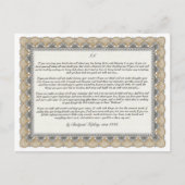 もし=インスパイア青年の詩 ポストカード (正面)