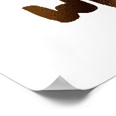 「もしNot Today Then When」ブラシやる気を起こさせる引用文 ポスター (角)