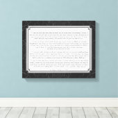 もしRudyard Kiplingの詩 キャンバスプリント (インサイチュ (ウッドフロア))