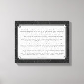 もしRudyard Kiplingの詩 キャンバスプリント (正面)