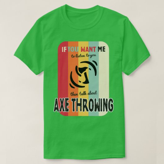 もしvを投げ聞る事を話せ tシャツ (デザイン正面)