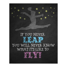 もしYou never leap – 体操感動的引用文