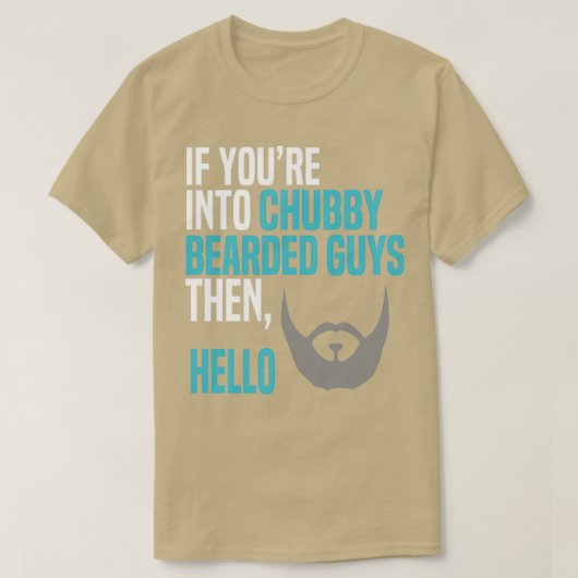 もしyux27re太ったひげ男に次こんにちは2 tシャツ (デザイン正面)