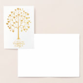 もだえるハートの木、バレンタインの恋人になってくれる？ 箔カード (ディスプレー)