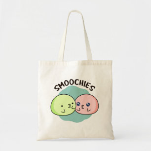 もちおもしろいキスをするぷん トートバッグ