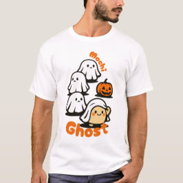 もちの幽霊 ハロウィン Tシャツ