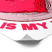 もちは私のバレンタイン日本の餅デザート ポスター (角)