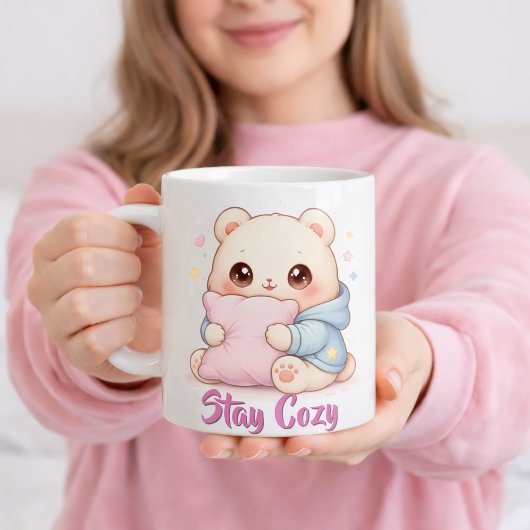 もちもちクマの抱き枕 かわいいスタイル コーヒーマグカップ