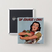 「もちろんできるさ！」 缶バッジ (正面&裏面)