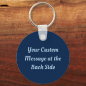 もちろんキーチェーンは出来る キーホルダー (裏面)