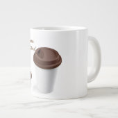 もちろんサイズは重要だ! ジャンボコーヒーマグカップ (正面右)