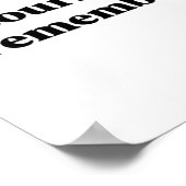 もちろんステッカーを覚えている ポスター (角)