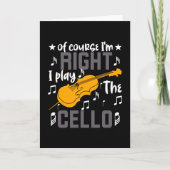 もちろんチェロ遊の右 カード (正面)