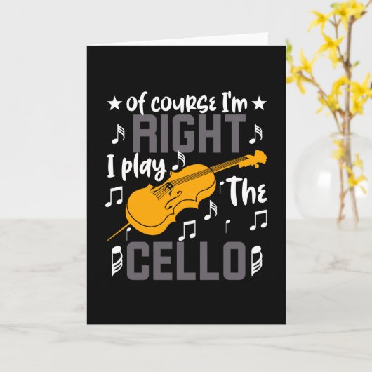 もちろんチェロ遊の右 カード (黄色い花)