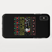 もちろんブルドッグと話し合フランスのう Case-Mate iPhoneケース (裏面(横))