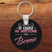 もちろんボニー素晴らしの名前だ キーホルダー (正面)