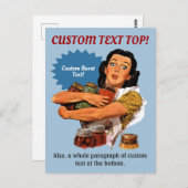 もちろんポストカードも出来る ポストカード (正面/裏面)