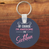 もちろん俺は素晴らしシオバンだ キーホルダー (正面)