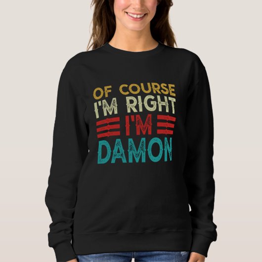 もちろん僕が正しい、だってデイモンだもの Tシャツ 楽しいクリスマス (正面)