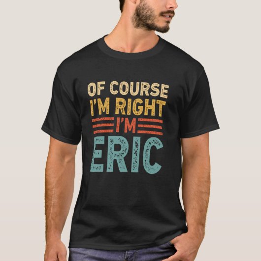 もちろん僕はERIC Shirt Christmas Funnだ Tシャツ (正面)