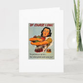 もちろん出来る！ヴィンテージ第二次世界大戦 カード (正面)