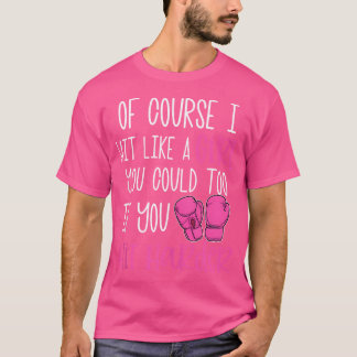 もちろん女の子キックボクシングボクシングのクラスみたいに Tシャツ