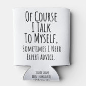 もちろん時々自分と話すおもしろい 缶クーラー (裏面)