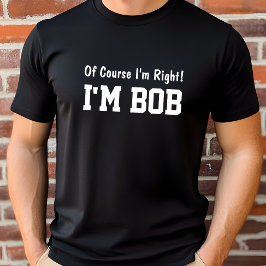 もちろん私が正しいTシャツ Tシャツ
