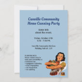 もちろん私にできる招待状 招待状 (裏面)