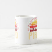 もちろん私はすごいピアノ弾き コーヒーマグカップ (中央)
