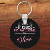 もちろん私はオ素晴らしリビアだ キーホルダー (正面)