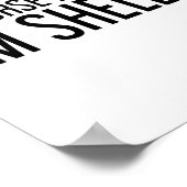 もちろん私はシェルビーの名前クリスマおもしろいだ ポスター (角)