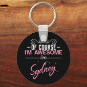 もちろん私はシ素晴らしドニーだ キーホルダー (正面)