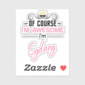 もちろん私はシ素晴らしドニーだ シール (シート)