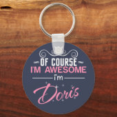 もちろん私はド素晴らしリスの名前だ キーホルダー (正面)