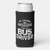 もちろん私はバ素晴らしスドライバーだ スリム缶クーラー (Seltzer正面)