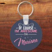 もちろん私はマ素晴らしリアナだ キーホルダー (正面)