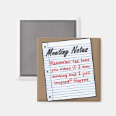 もちろん私は働いている マグネット (正面/裏面)