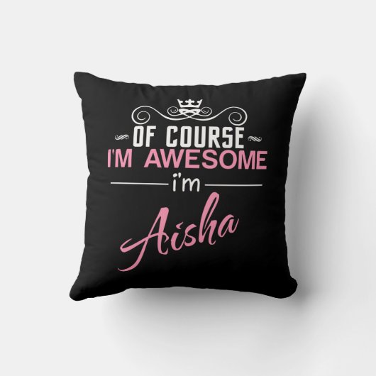 もちろん私は相素晴らし社名です クッション (裏面)