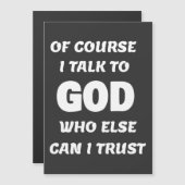 もちろん私は神と話す (正面/裏面)